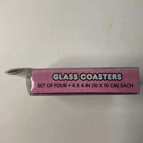 HELLO KITTY Drink Coasters Set of 4 New in box - Picture 4 of 4